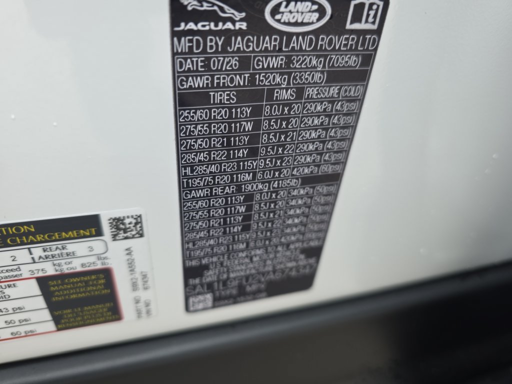 New 2027 Land Rover Range Rover Sport Dynamic SE AWD/4WD image 24
