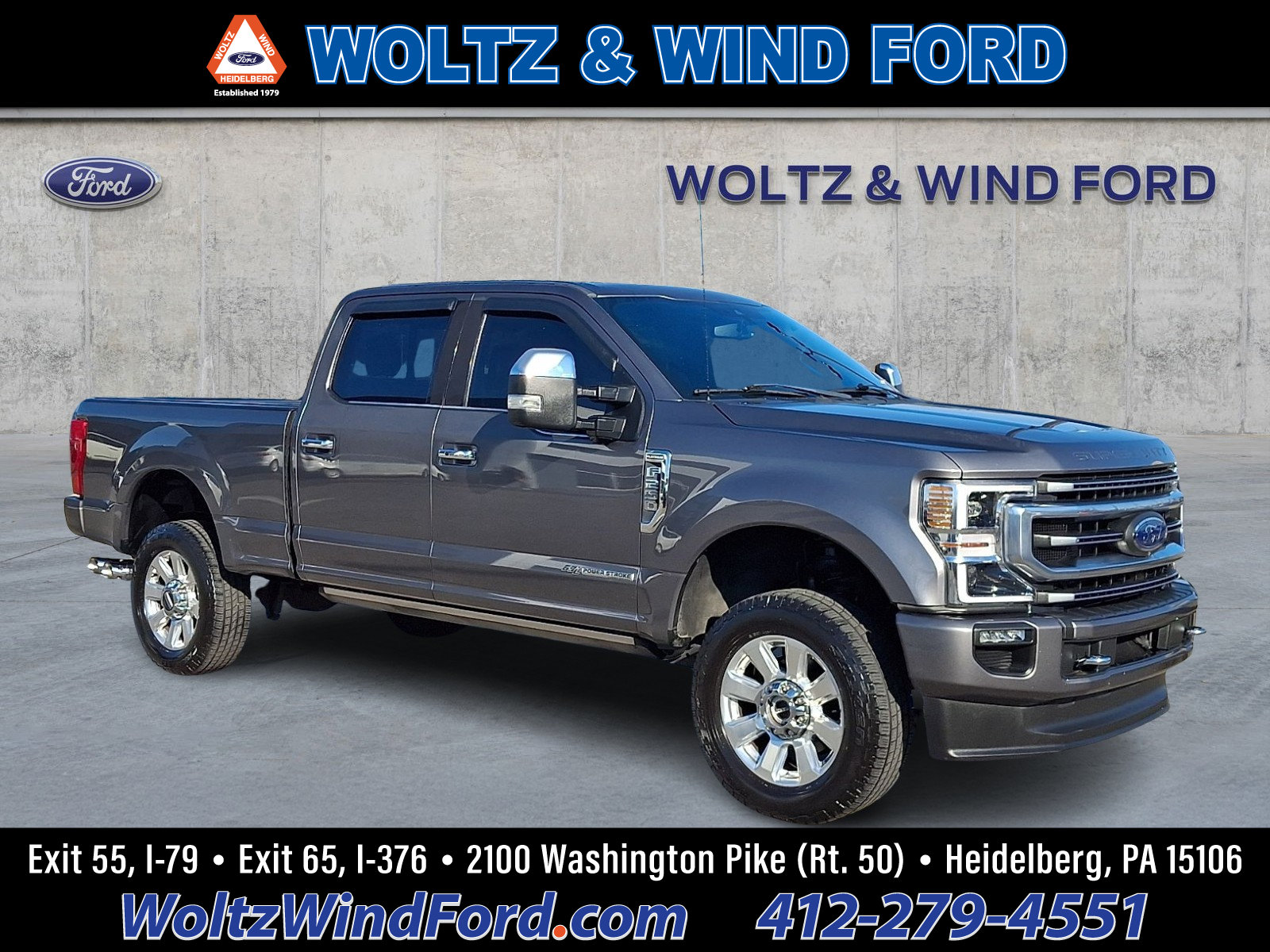 Used 2021 Ford F250 Platinum AWD/4WD image 1