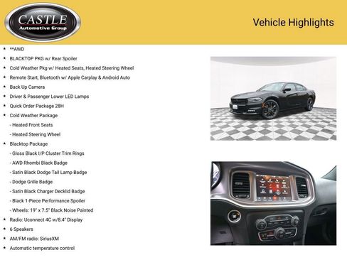 Used 2021 Dodge Charger SXT w/ Blacktop Package image 4