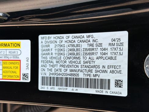 Used 2025 Honda CR-V LX image 25