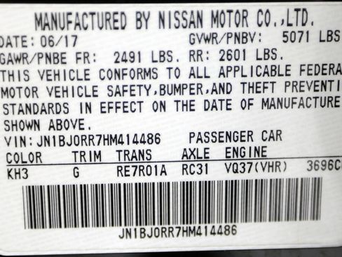Used 2017 INFINITI QX50 AWD w/ Premium Package image 49