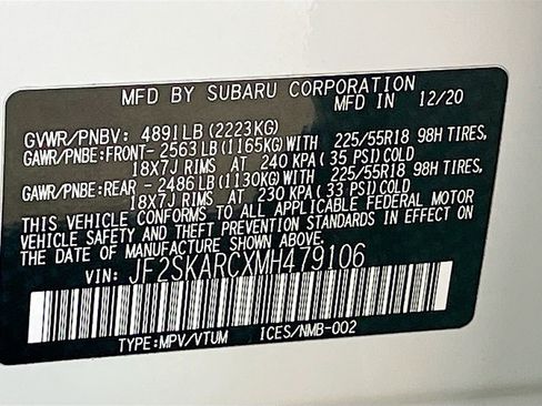 Used 2021 Subaru Forester Sport w/ Popular Package #2 AWD/4WD image 34
