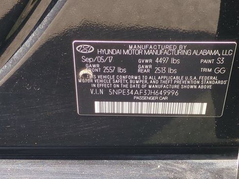 Used 2018 Hyundai Sonata SEL w/ Cargo Package FWD image 28