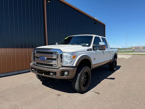 Used 2013 Ford F350 Lariat w/ Lariat Chrome Pkg AWD/4WD image 2