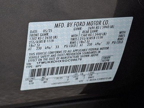 Certified 2025 Ford Explorer Active image 27