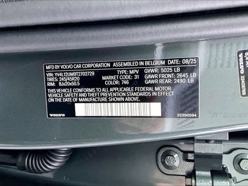 New 2026 Volvo XC40 B5 Ultra w/ Protection Package Premier image 35