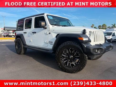Used 2020 Jeep Wrangler Unlimited Sport S AWD/4WD image 1