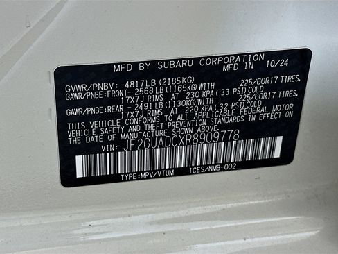 Used 2024 Subaru Crosstrek 2.0i Premium image 12