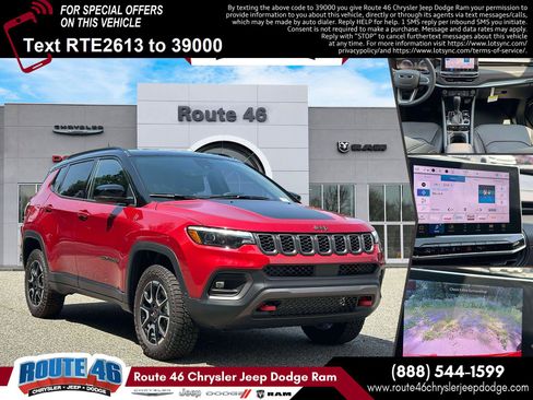 Used 2025 Jeep Compass Trailhawk w/ Trailhawk Elite Group AWD/4WD image 1