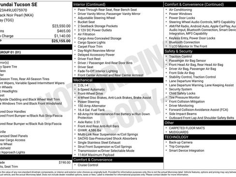 Used 2020 Hyundai Tucson SE FWD image 6