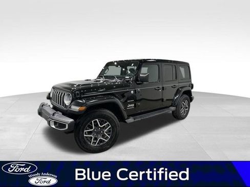 Used 2024 Jeep Wrangler Sahara w/ Technology Group image 1