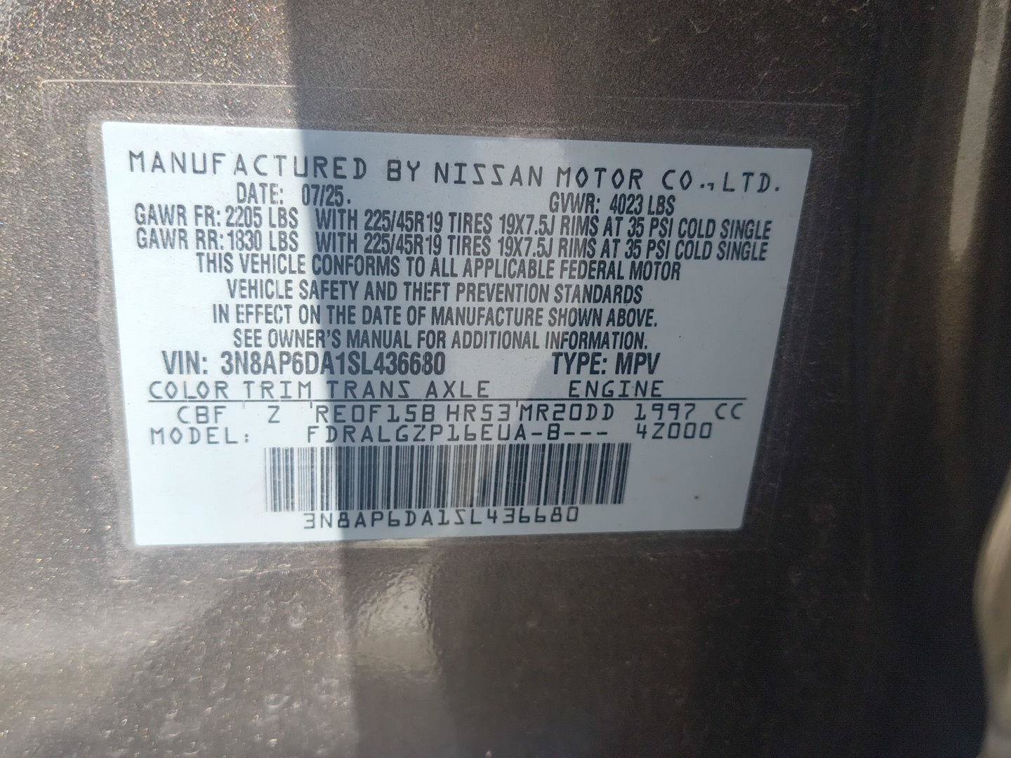 Used 2025 Nissan Kicks SR FWD image 3