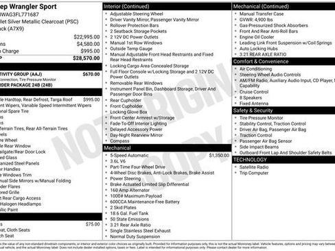 Used 2015 Jeep Wrangler Sport w/ Connectivity Group image 10
