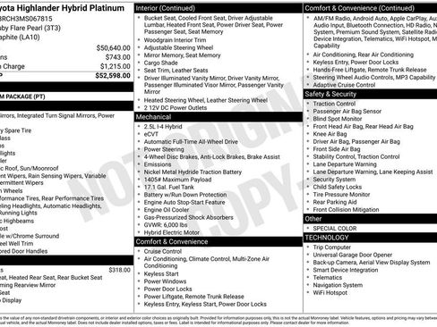 Used 2021 Toyota Highlander Platinum image 33