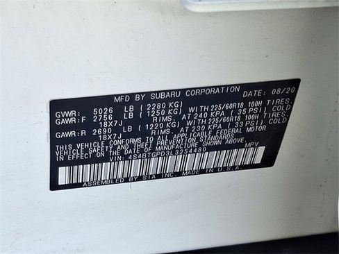 Used 2020 Subaru Outback Touring XT image 27