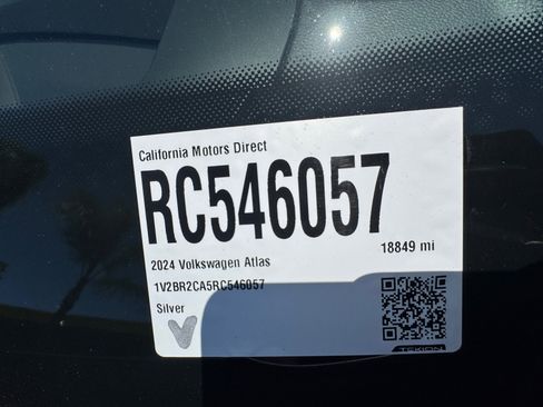 Used 2024 Volkswagen Atlas SEL AWD/4WD image 19