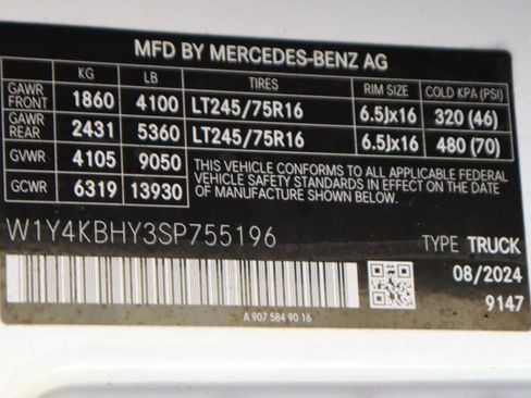 Used 2025 Mercedes-Benz Sprinter 2500 image 44