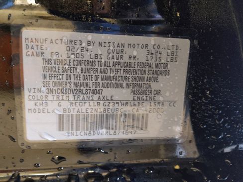 Used 2024 Nissan Versa S w/ S Plus Package image 33