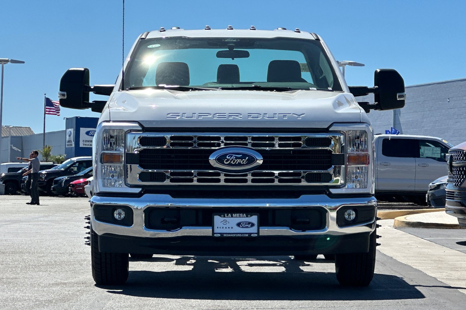 New 2026 Ford F350 XL w/ XL Chrome Package RWD image 8
