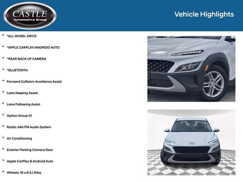 Used 2022 Hyundai Kona SE AWD/4WD image 3