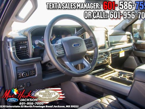 New 2026 Ford F250 Lariat w/ Black Appearance Package image 30