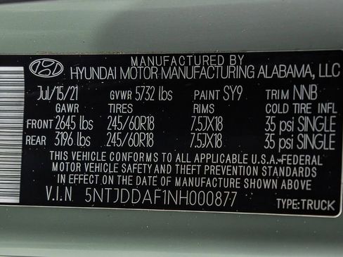 Used 2022 Hyundai Santa Cruz SEL Premium AWD/4WD image 29