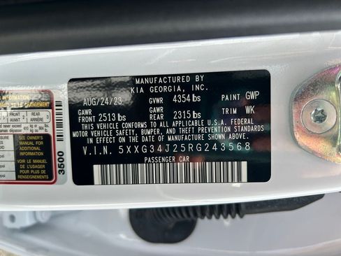 Used 2024 Kia K5 EX w/ EX Premium Package FWD image 37