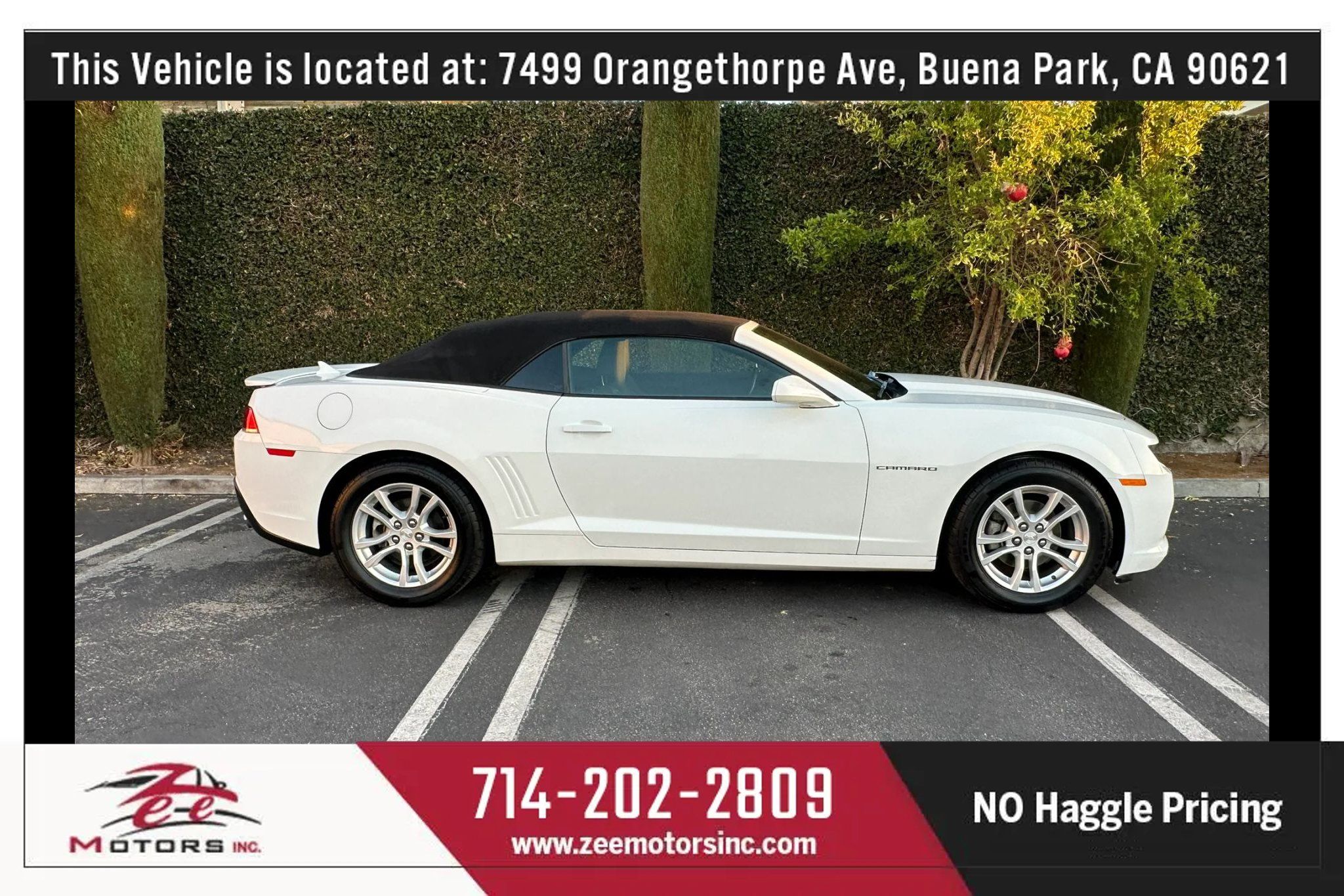 Used 2014 Chevrolet Camaro LT RWD image 5