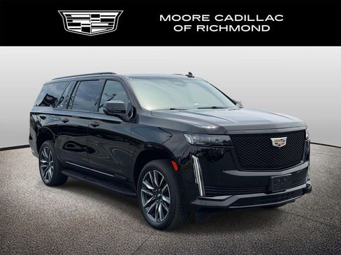 Used 2021 Cadillac Escalade ESV Sport w/ Heavy-Duty Trailer Package AWD/4WD image 1