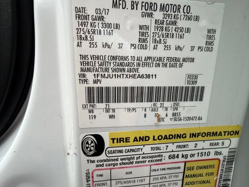 Used 2017 Ford Expedition XLT w/ Equipment Group 201A image 54