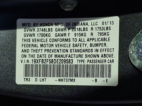 Used 2013 Honda Civic LX image 26