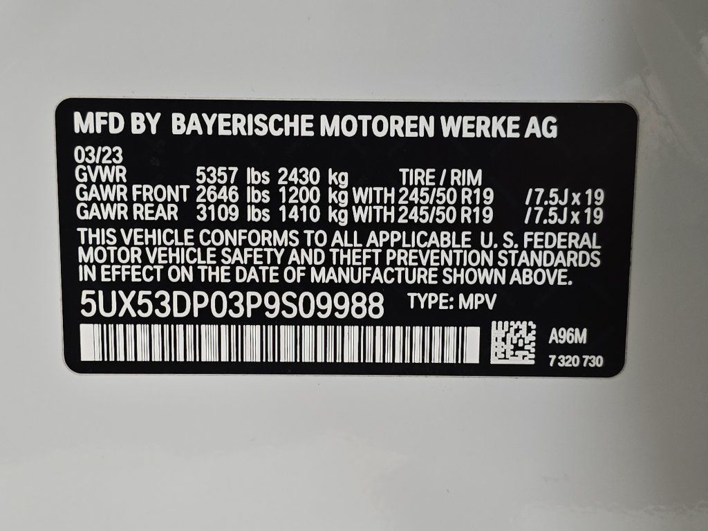 Certified 2023 BMW X3 xDrive30i w/ Premium Package AWD/4WD image 34