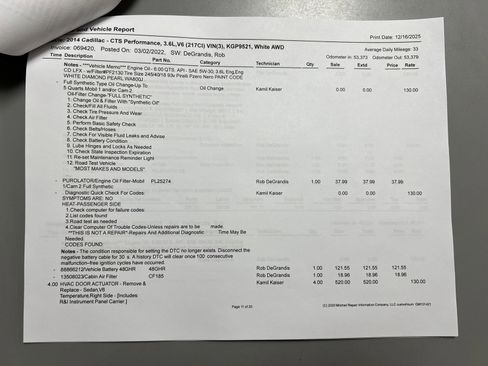 Used 2014 Cadillac CTS Performance image 65