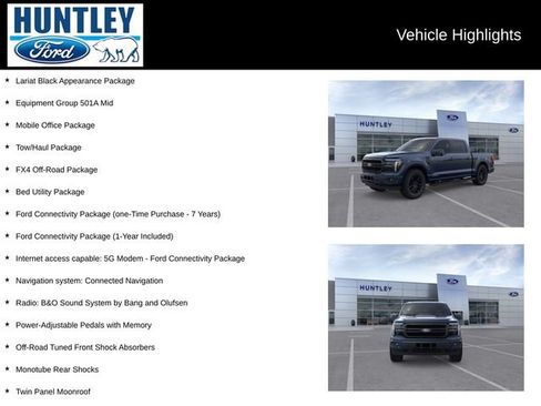 New 2026 Ford F150 Lariat w/ Equipment Group 501A Mid AWD/4WD image 2