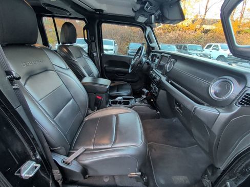 Used 2021 Jeep Wrangler Unlimited Sahara 4xe w/ Cold Weather Group image 16