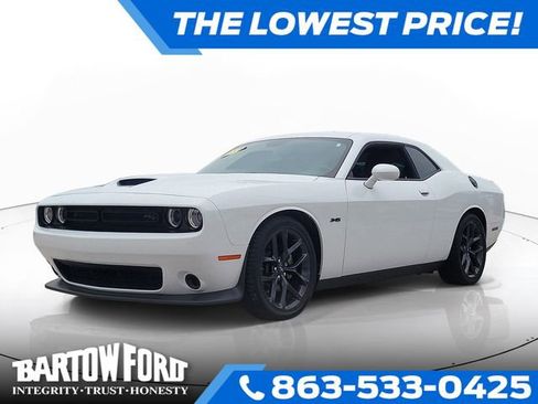 Used 2023 Dodge Challenger R/T w/ Blacktop Package RWD image 1