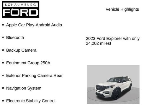Used 2023 Ford Explorer ST-Line AWD/4WD image 8