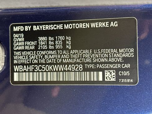 Used 2019 BMW Z4 sDrive30i w/ Executive Package RWD image 26