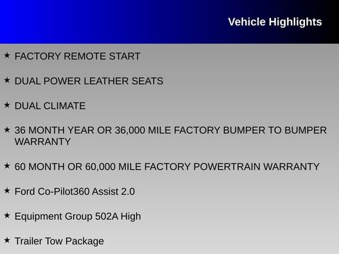 Used 2023 Ford F150 Lariat w/ Equipment Group 502A High AWD/4WD image 16