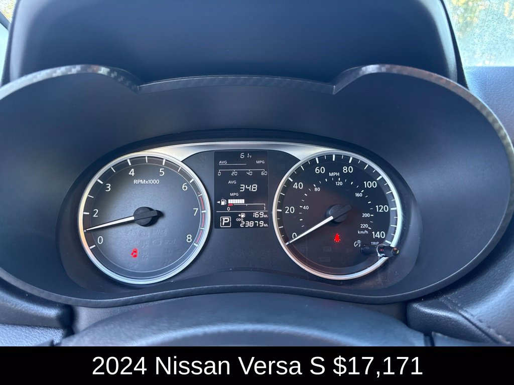 Used 2024 Nissan Versa S w/ Trunk Package FWD image 23