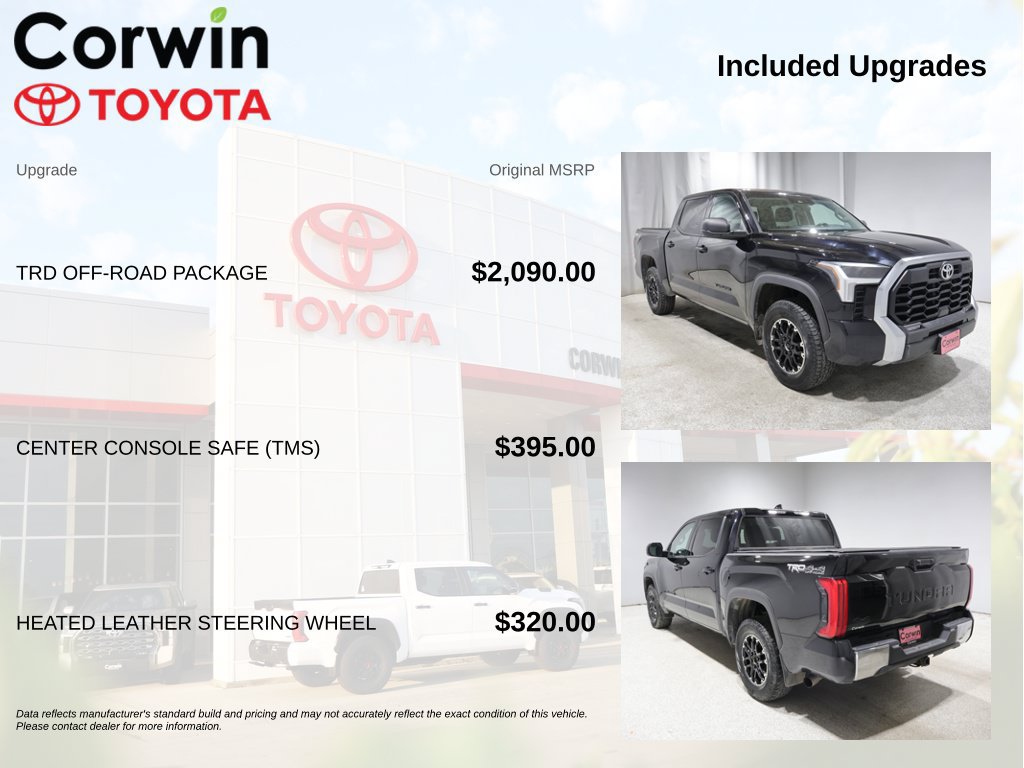 Used 2023 Toyota Tundra SR5 w/ TRD Off-Road Package AWD/4WD image 4