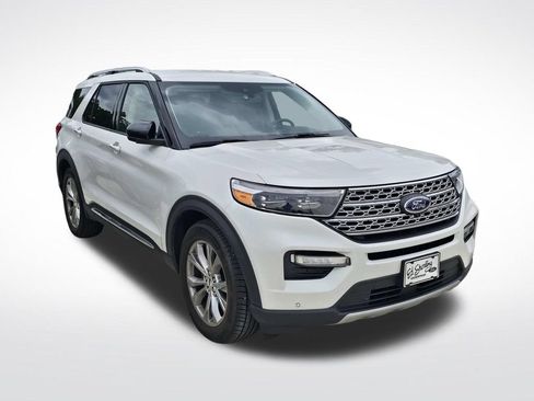 Used 2022 Ford Explorer Limited w/ Class IV Trailer Tow Package RWD image 1
