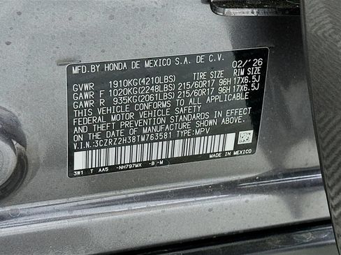 Used 2026 Honda HR-V LX image 27