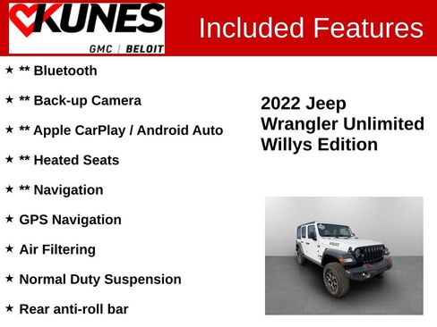 Used 2022 Jeep Wrangler Unlimited Sport image 2