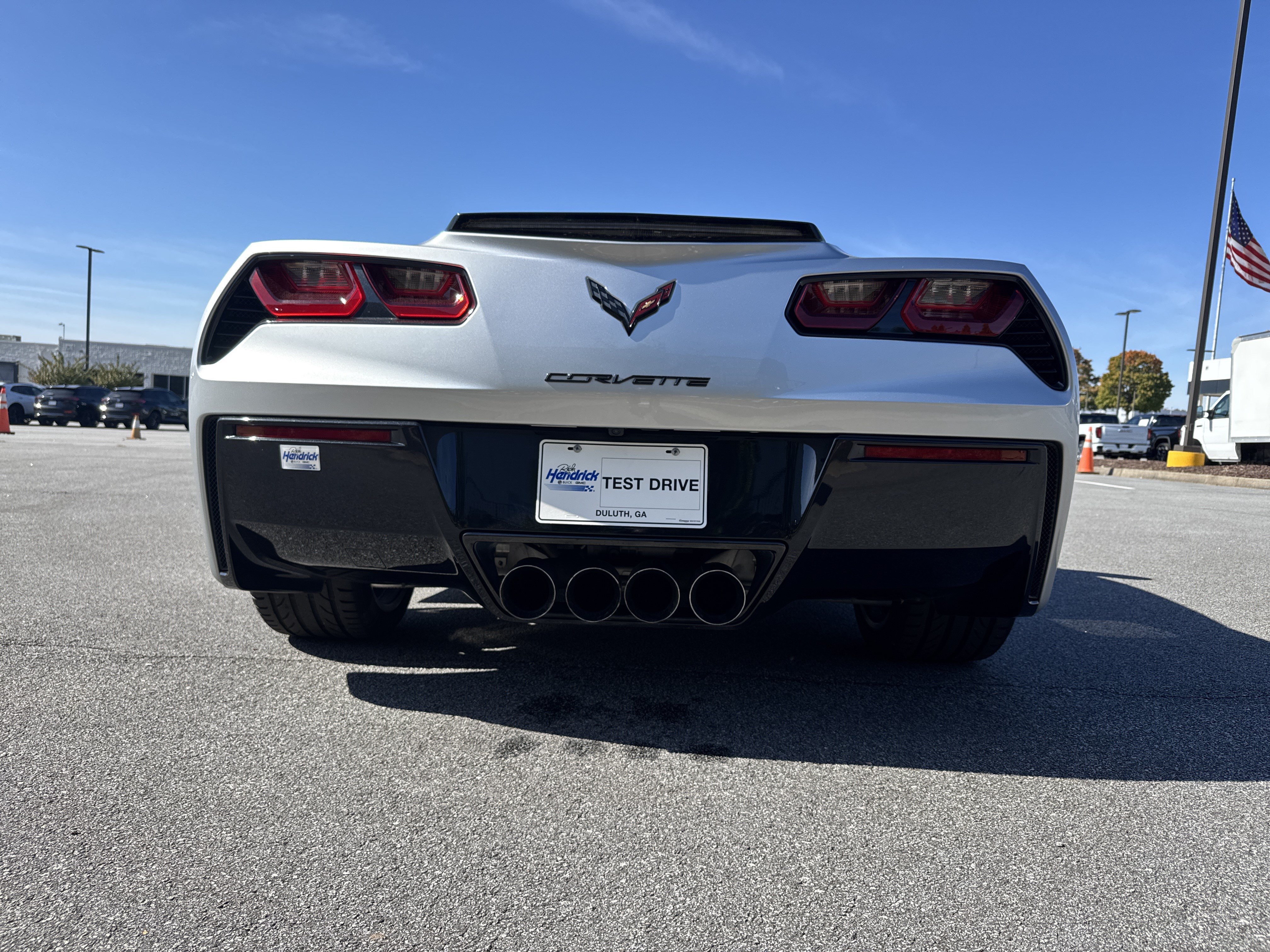 Used 2016 Chevrolet Corvette Stingray Coupe w/ Carbon Flash Badge Package RWD image 9