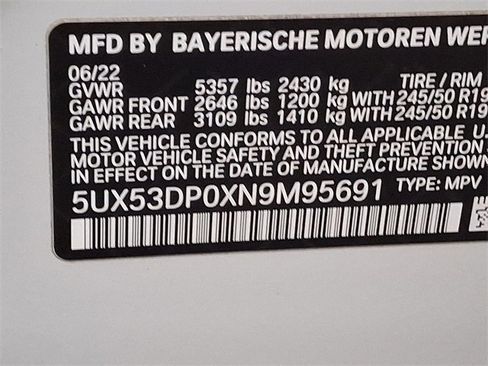 Used 2022 BMW X3 xDrive30i image 27