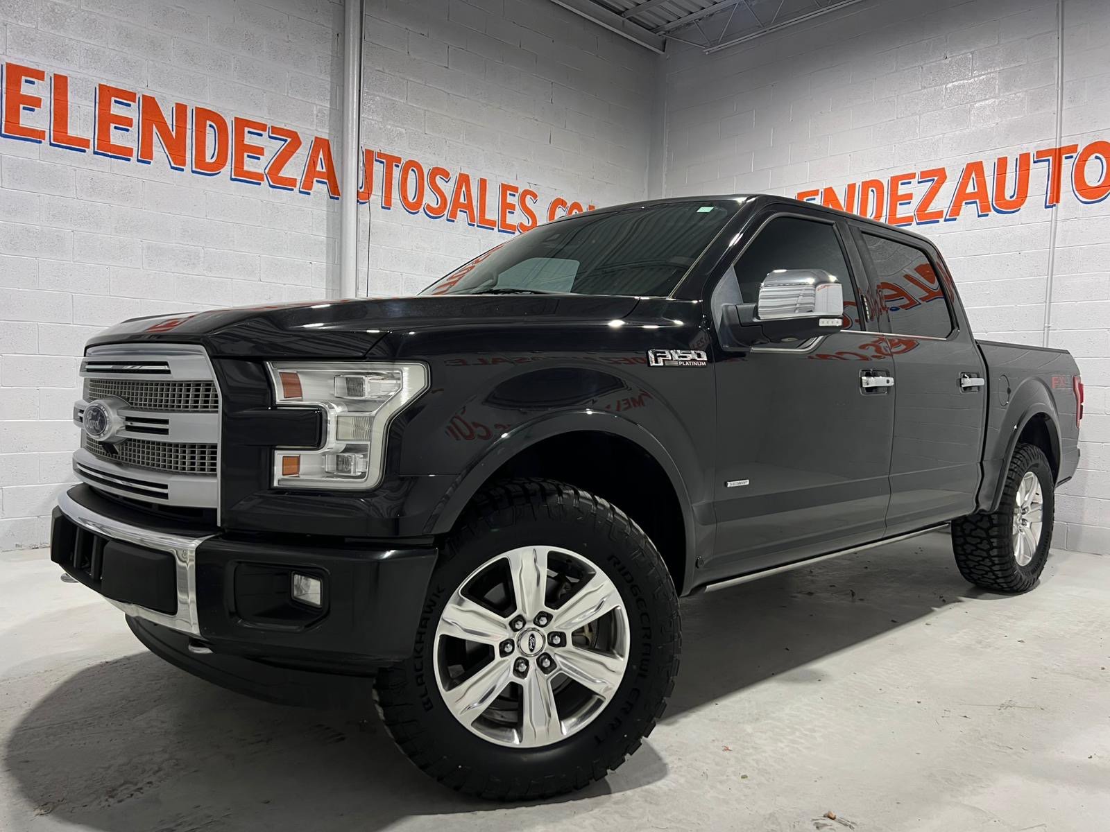 Used 2015 Ford F150 Platinum w/ Equipment Group 701A Luxury AWD/4WD image 1