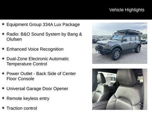 Used 2022 Ford Bronco Badlands AWD/4WD image 8