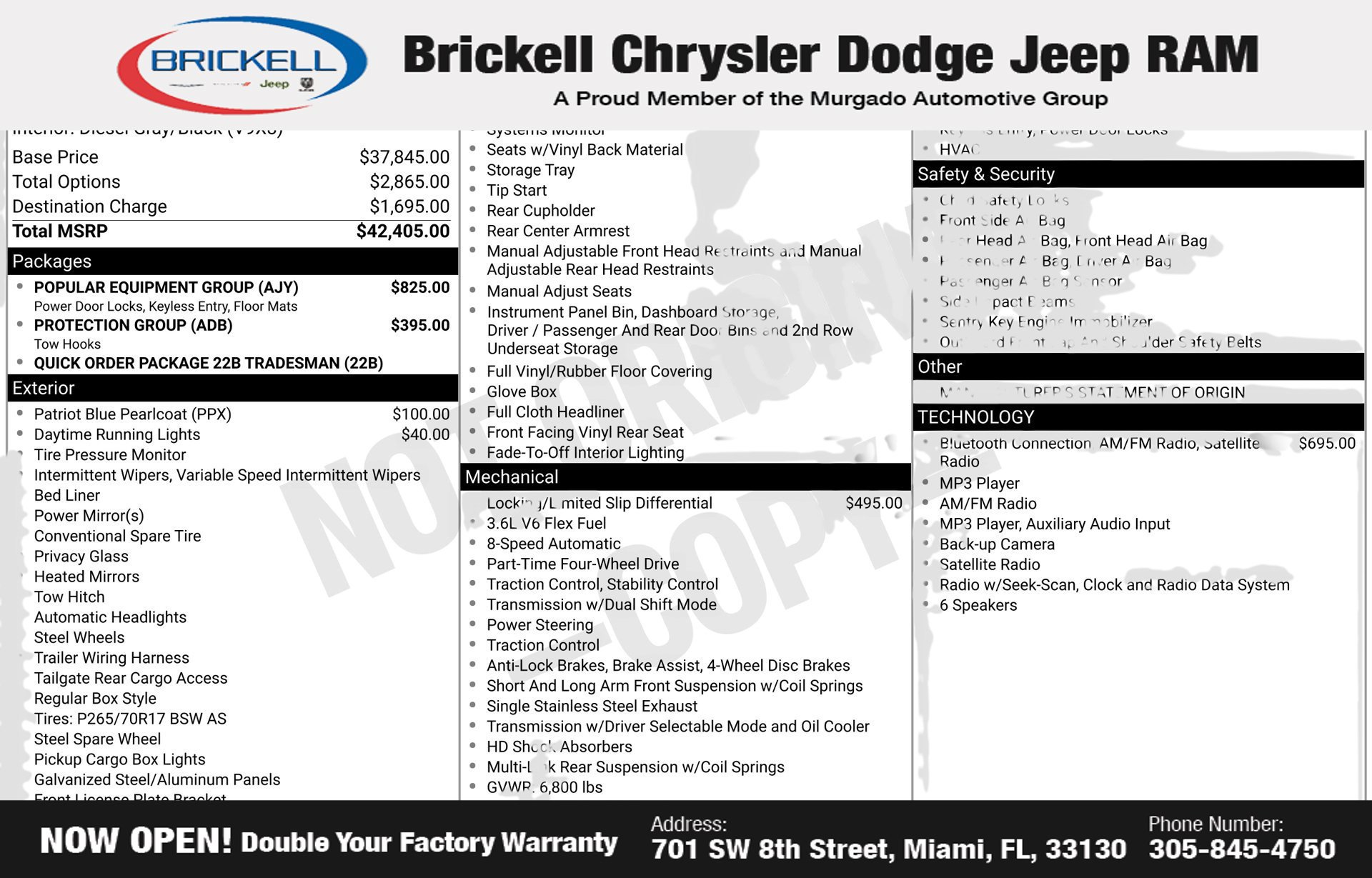 Used 2019 RAM 1500 Tradesman w/ Popular Equipment Group AWD/4WD image 41