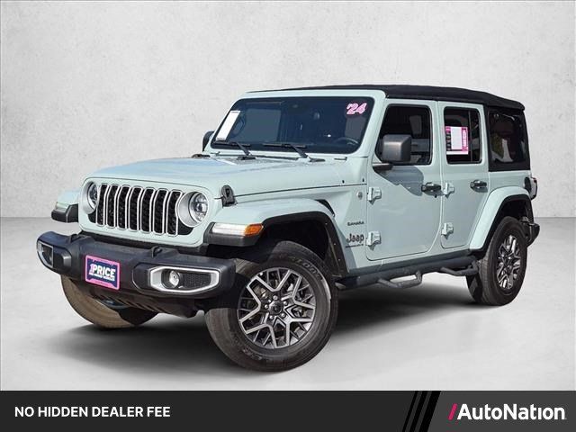 Used 2024 Jeep Wrangler Unlimited Sahara AWD/4WD image 1